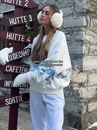 Pantalon de jogging doublé en sherpa