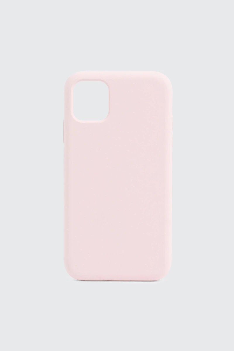 Ardene Model 11 Silicone Phone Case in Light Pink | Microfiber
