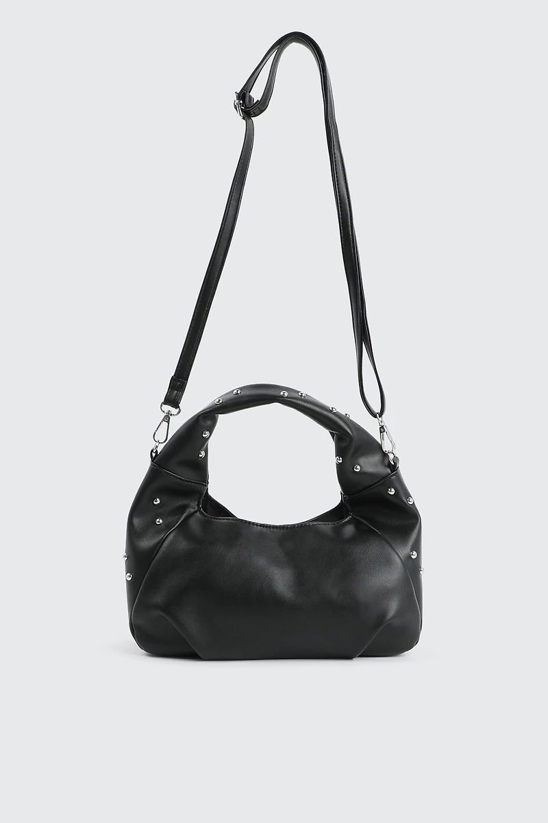 Sac à bandoulière clouté