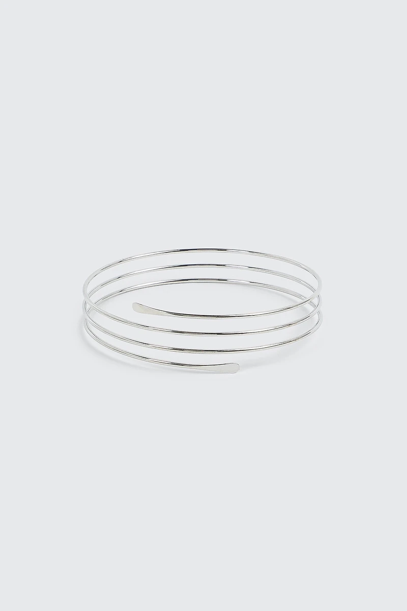 Bracelet manchette haut de bras 3 rangs