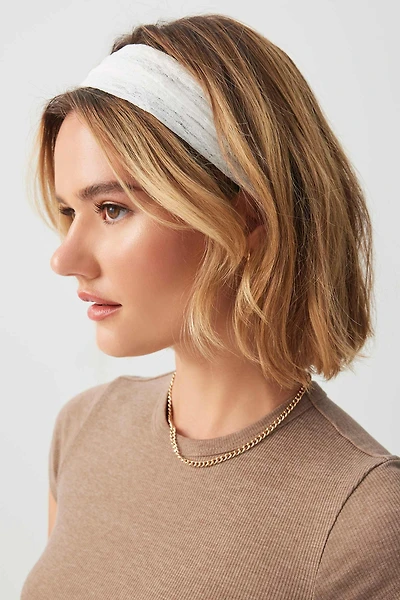 Ardene Lace Headwrap in White | Polyester