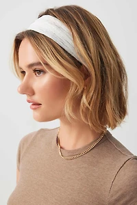 Ardene Lace Headwrap in White | Polyester