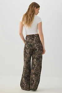 Pantalon menuisier décontracté camouflage