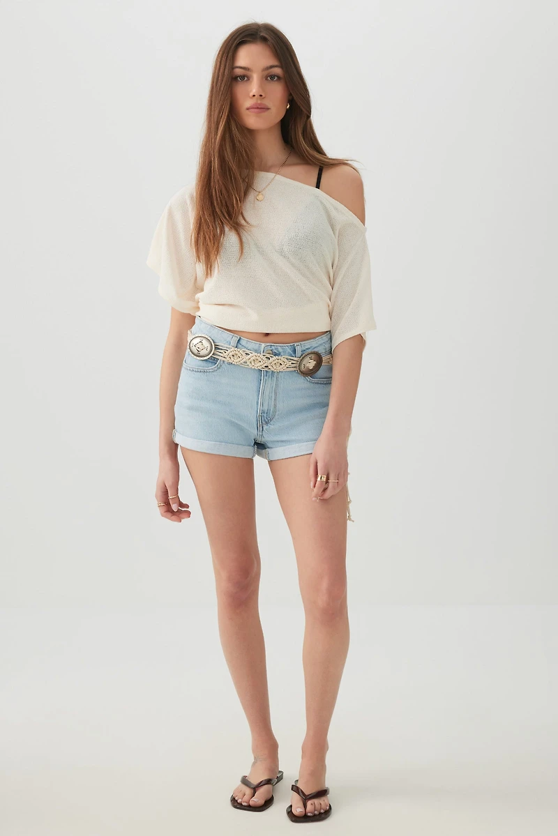 Cape à épaules dénudées