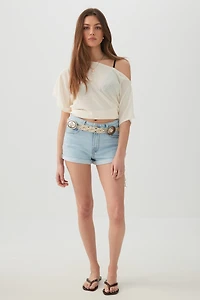 Cape à épaules dénudées