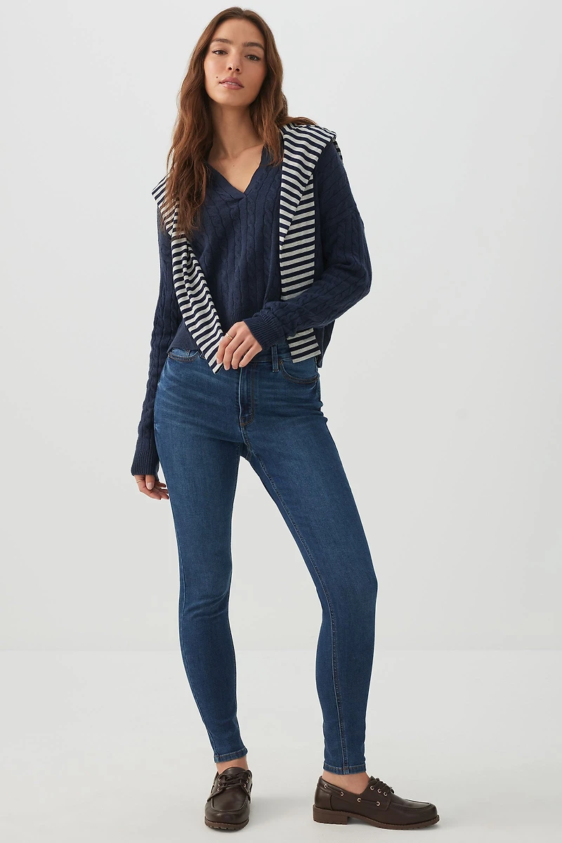 Le jean Legacy jegging à taille haute