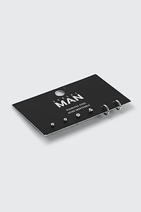 3 paires de boucles d'oreilles en acier inoxydable