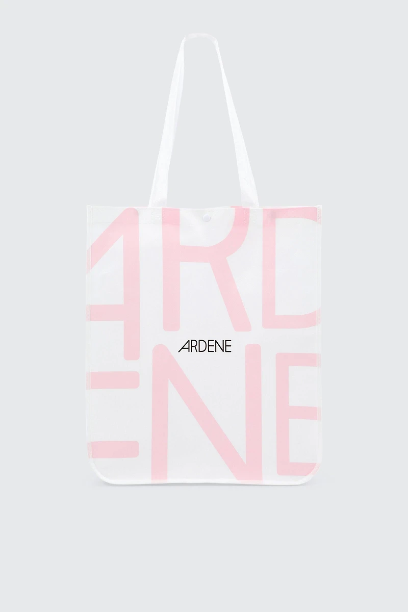 Medium Ardene Bag with Snap Closure in White