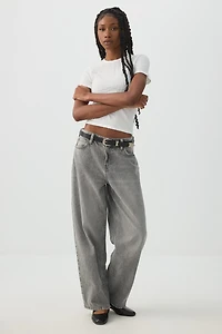 Le jean Untamed coupe ample et taille mi-haute