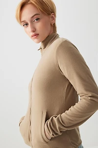 Veste polaire à glissière