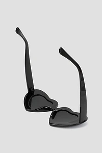 Lunettes de soleil en cœur