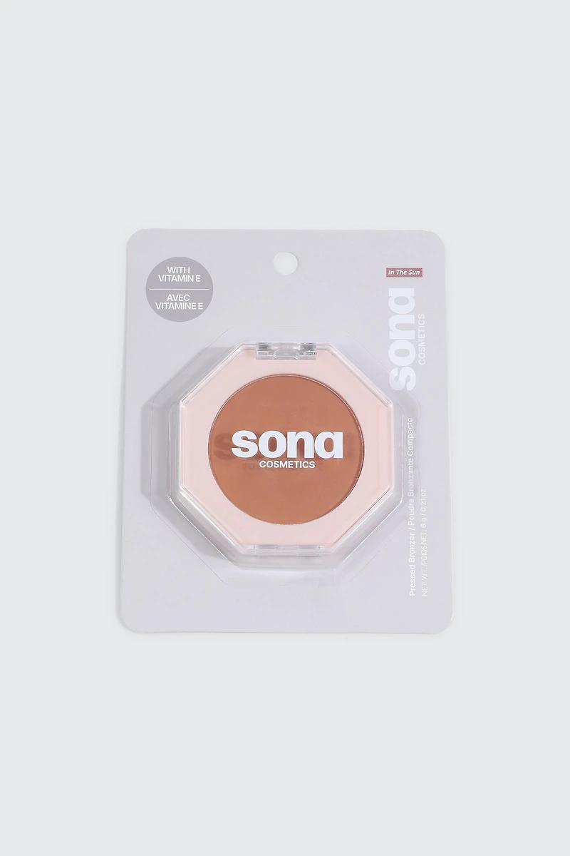 Poudre bronzante compacte