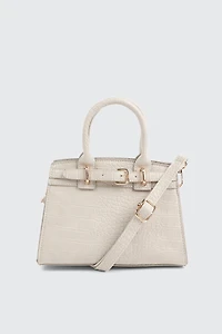 Sac fourre-tout embossé croco