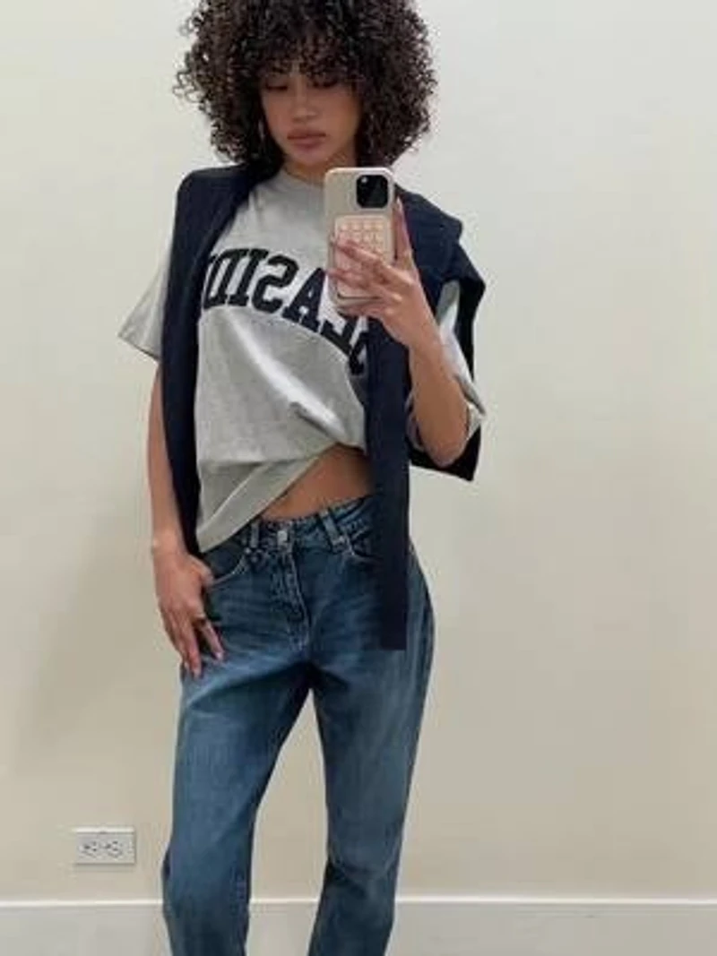 Chandail à col bateau rayé