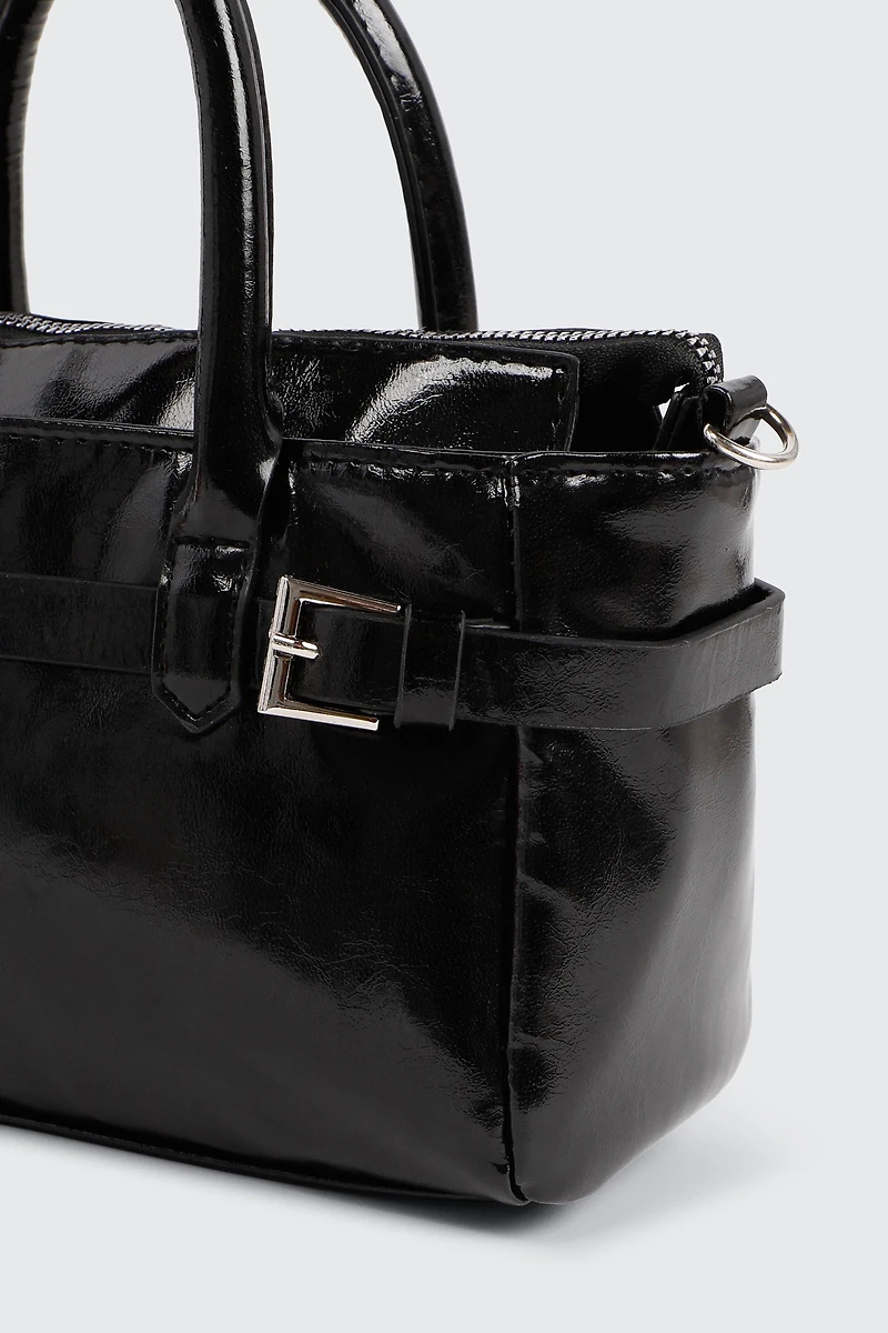 Petit fourre-tout à détail de boucles