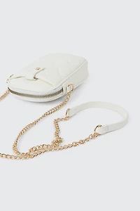 Pochette à téléphone matelassée