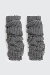 Ardene Over-the-Knee Leg Warmers in Grey | 100% Acrylic