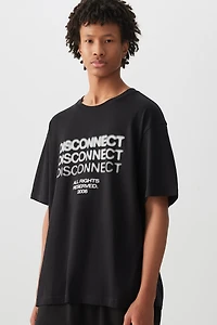 Ardene Man Graphic T-Shirt For Men in Black | Size Small | Cotton