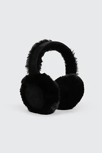 Ardene Faux Fur Earmuffs in | Polyester/Faux Suede