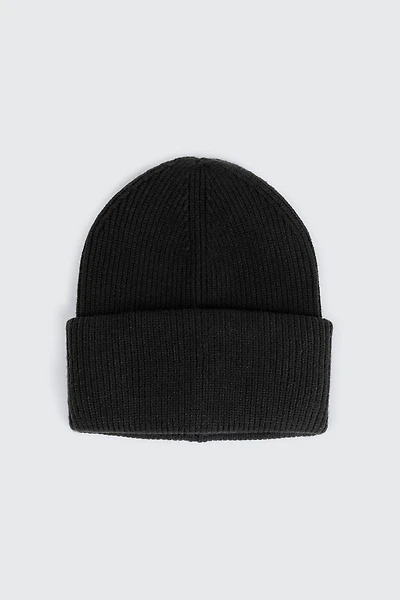 Ardene Wide Cuff Rib Beanie in | Polyester/Rayon/Nylon