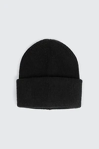 Ardene Wide Cuff Rib Beanie in | Polyester/Rayon/Nylon