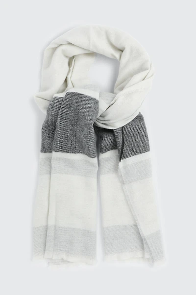 Ardene Rectangular Colorblock Scarf | Polyester
