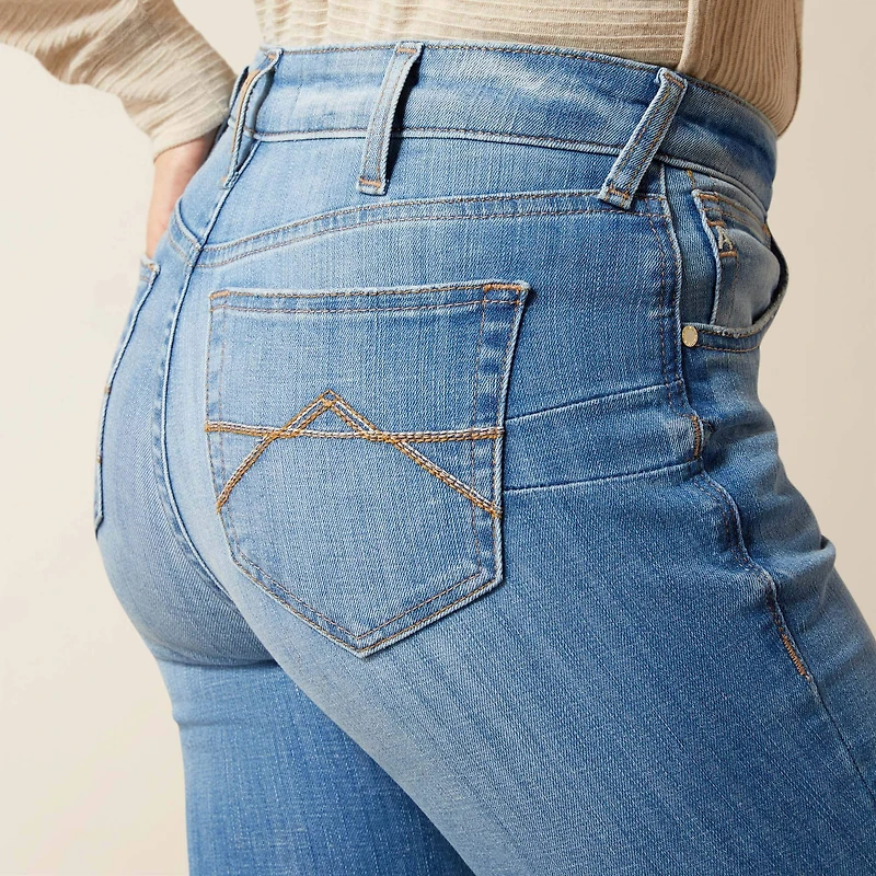High Rise Camellia Boot Cut Jean