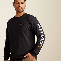 Rebar Cotton Strong Standard Logo Pocket T-Shirt