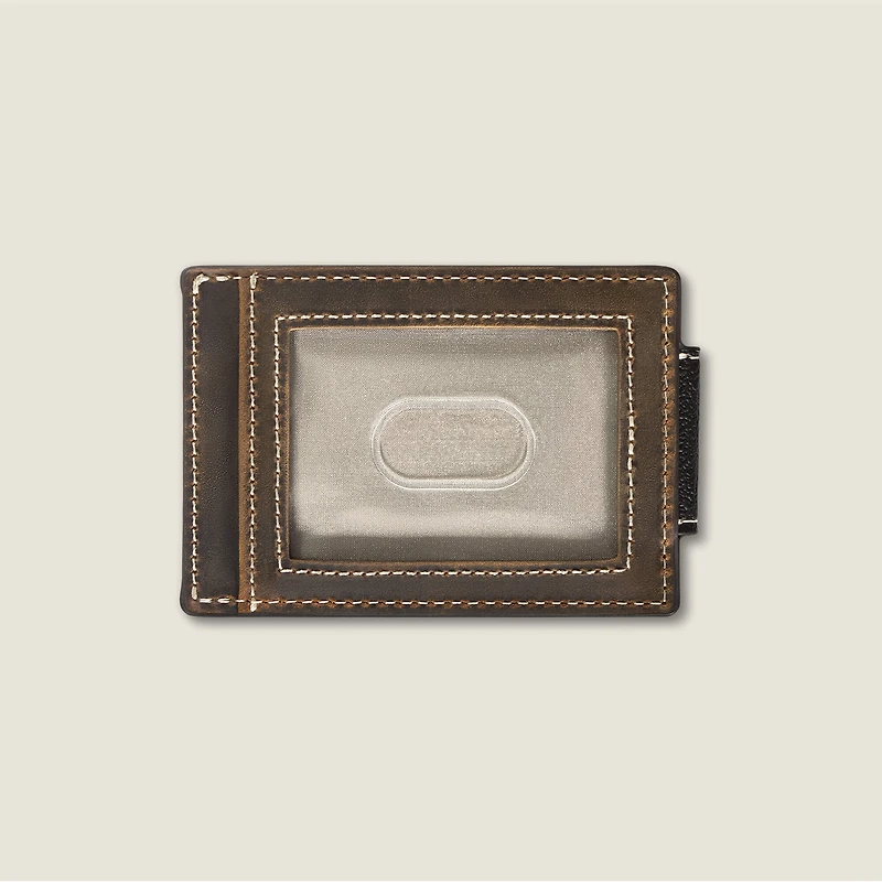 Work Leather Band Card Case