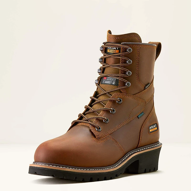 Logger Shock Shield Waterproof Insulated Work Boot