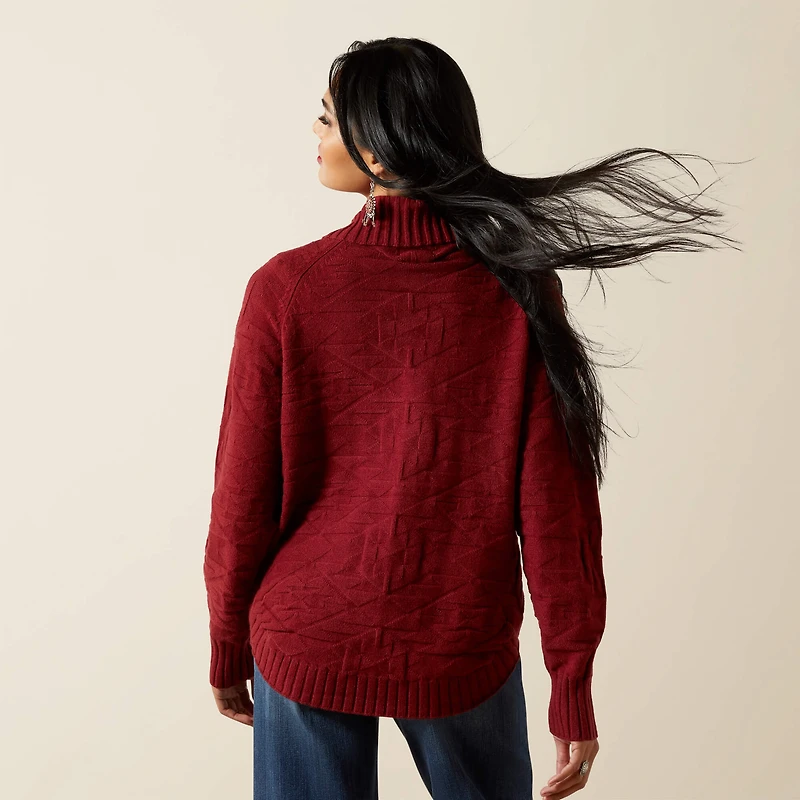 Ornate Pullover Sweater