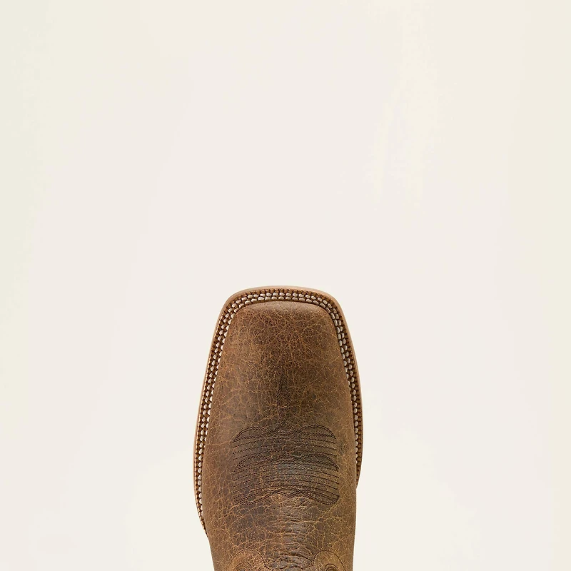 Rock Ridge Wide Square Toe Western Boot