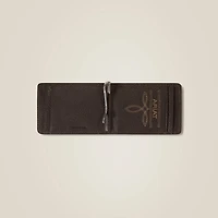 Ostrich Clip Wallet