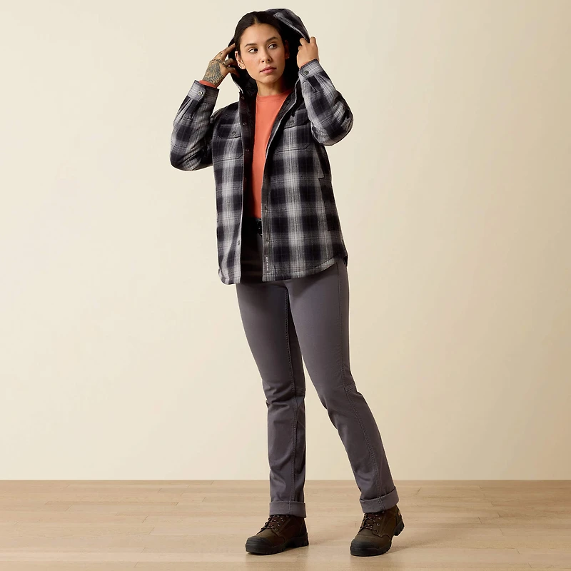 Rebar Flannel Insulated Shirt Jacket