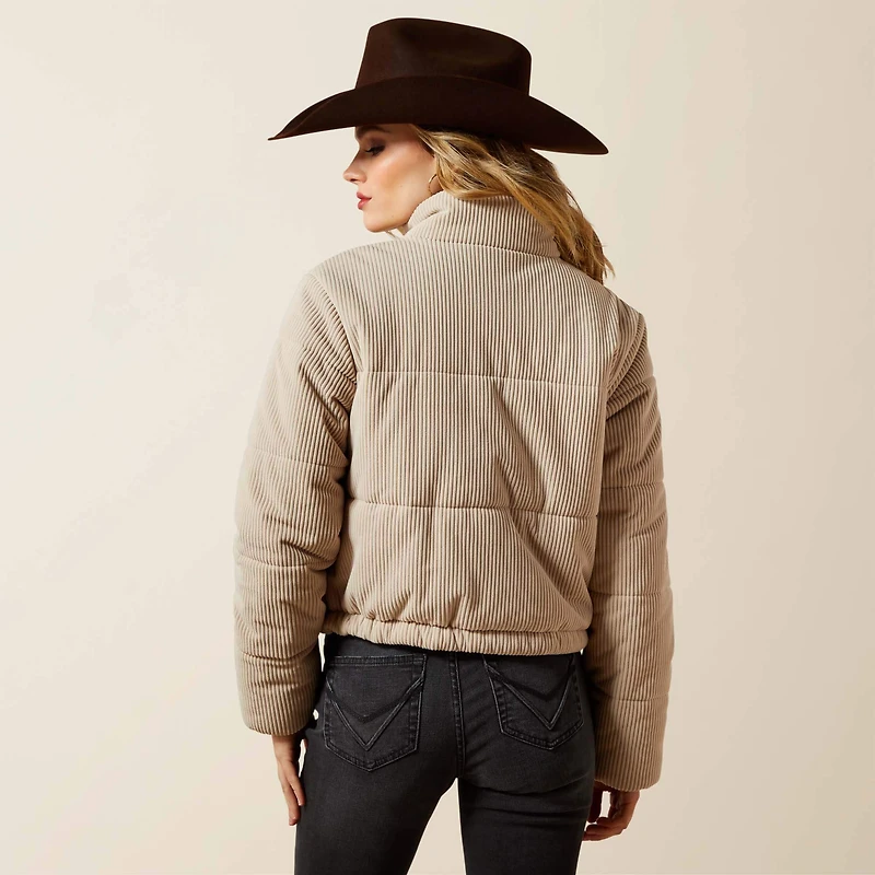 Swirls Puffer Jacket