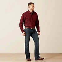 Wrinkle Free Pinpoint Oxford Classic Fit Snap Shirt