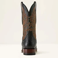 Classic Cash Wide Square Toe Western Boot