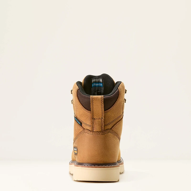 Rebar Wedge Moc Toe Waterproof Composite Work Boot