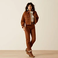 Boxy Cropped Denim Jacket
