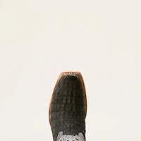 Futurity Silk Narrow Cutter Toe Western Boot