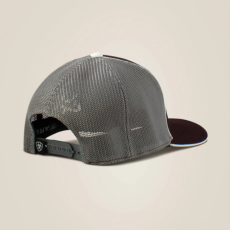 Large logo patch cap