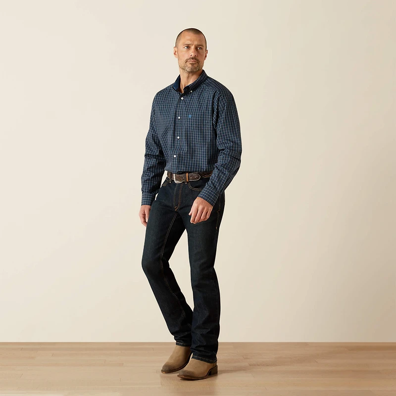 Wrinkle Free Carlos Classic Fit Shirt