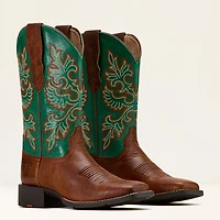 Round Up StretchFit Wide Square Toe Western Boot
