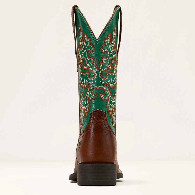 Round Up StretchFit Wide Square Toe Western Boot