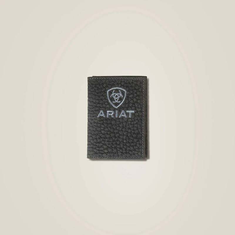 Pebble Leather Trifold Wallet