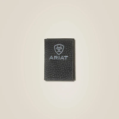 Pebble Leather Trifold Wallet