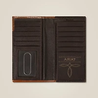 Braided Trim Rodeo Wallet