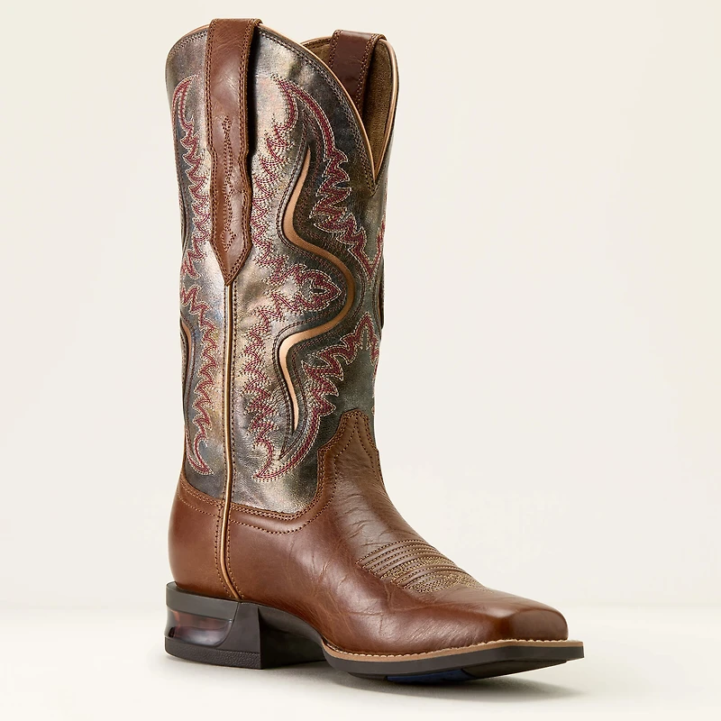 Captivate Wide Square Toe Western Boot