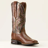 Captivate Wide Square Toe Western Boot
