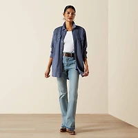 Mercantile Indigo Shirt Jacket